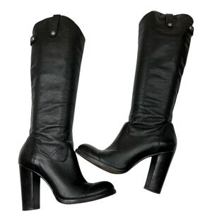 Juicy Couture Leather Knee High Boots